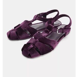 Velvet Fisherman Sandals - NWT